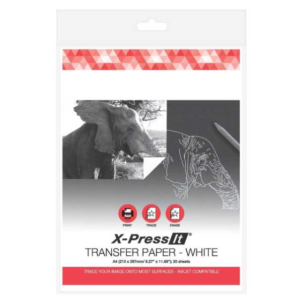 Picture of X-Press It Transfer Paper  White