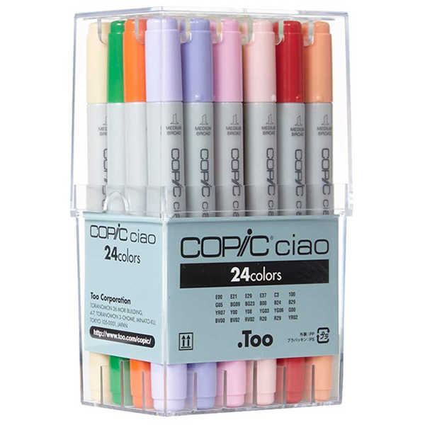 Picture of Copic Ciao Set 24 Assorted Colours