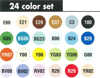 Picture of Copic Ciao Set 24 Assorted Colours