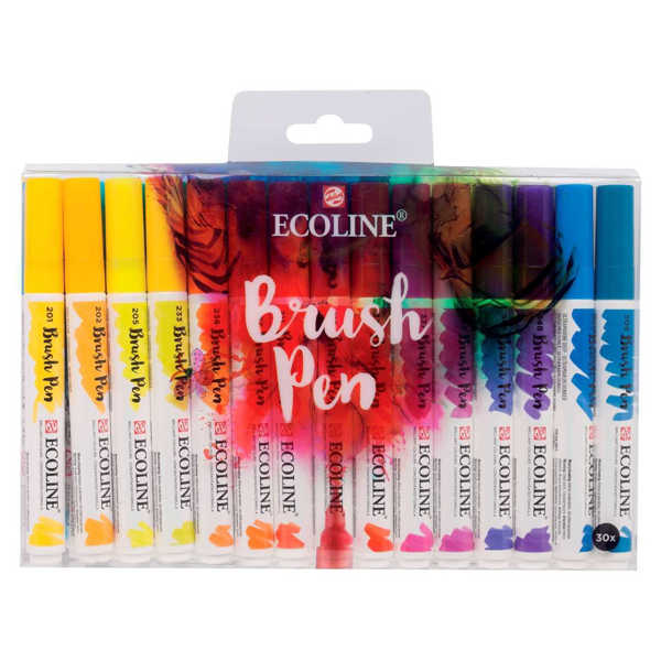 Picture of Ecoline Watercolour Brushpen 30pk