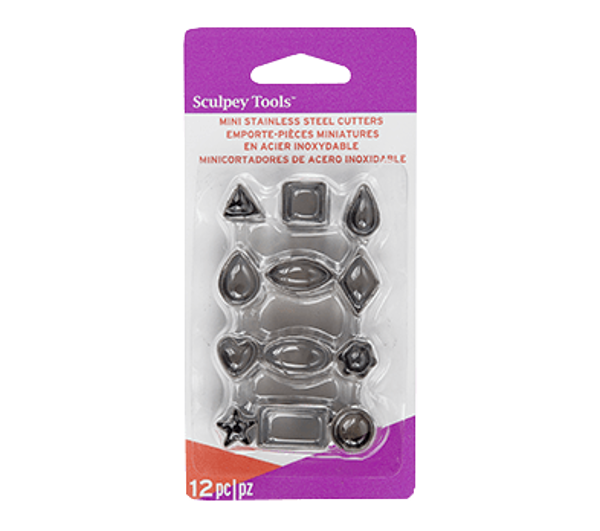 Picture of Sculpey Tools Mini Metal Cutters 12pk