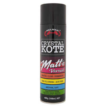 Show details for Helmar Crystal Kote Spray Matte Varnish Picture of Helmar Crystal Kote Spray Matte Varnish
