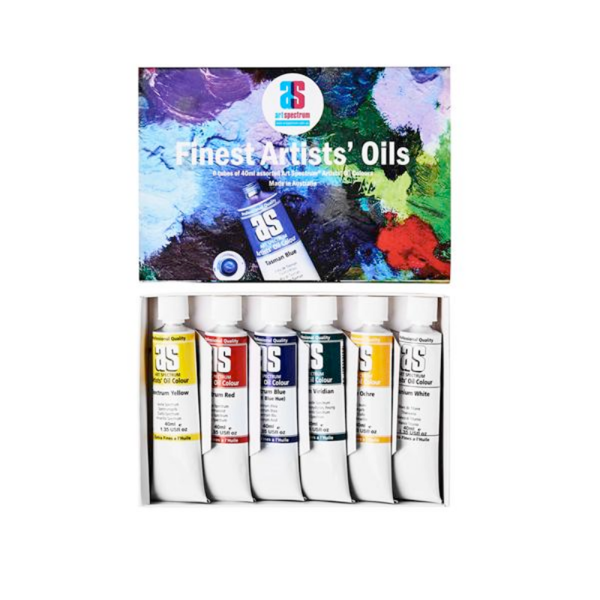 Picture of Art Spectrum Oil Paint Primary Set 6pk