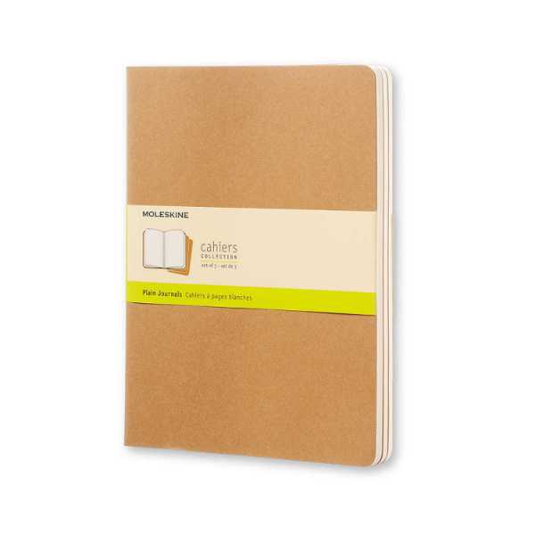 Picture of Moleskine Cahier Plain Journals Kraft