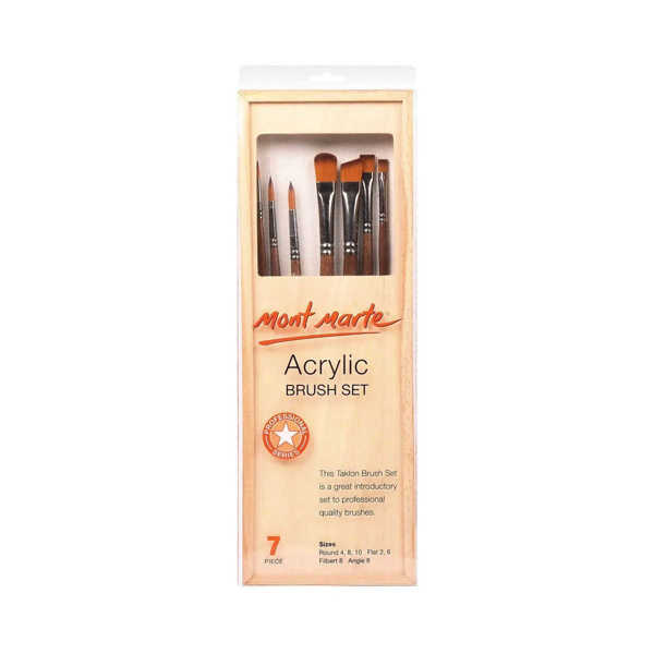 Picture of Mont Marte Acrylic Brush Box Set