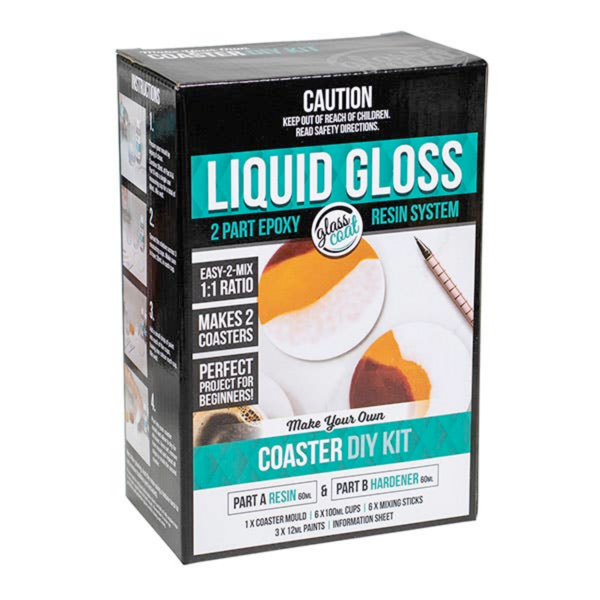 Picture of Glass Coat Resin Coaster Making Kit