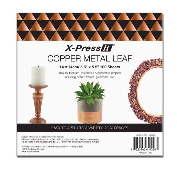 Picture of X-Press It Copper Metal Leaf Bulk 100pk