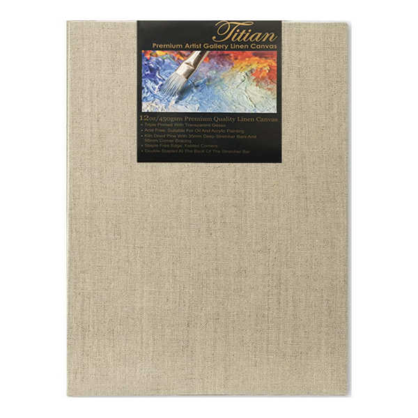 Picture of Titian Transparent Primed Linen 101X151cm