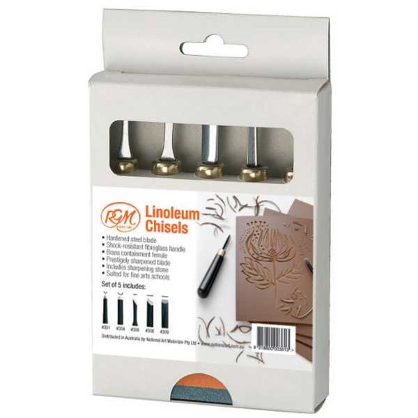 Picture of RGM Lino Carving Knives Set 5pk