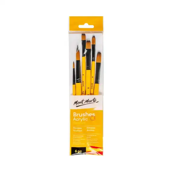 Picture of Mont Marte Gallery Series Brush Set 6pk