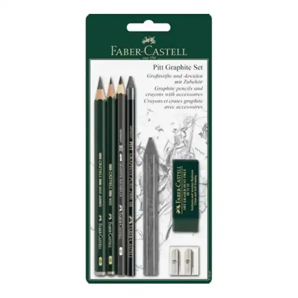 Picture of Faber Castell Pitt Graphite set 7pce