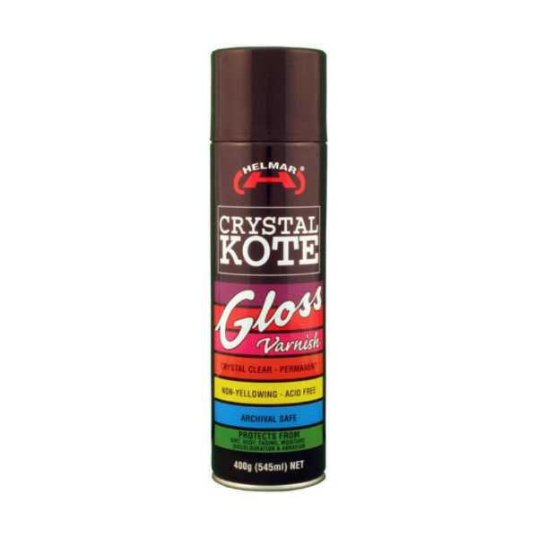 Picture of Helmar Crystal Kote Spray Gloss Varnish