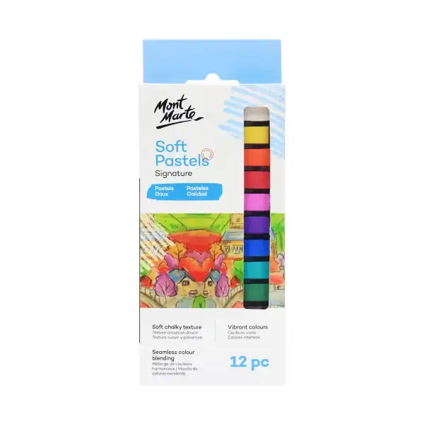 Picture of Mont Marte Soft Pastels 12Pk