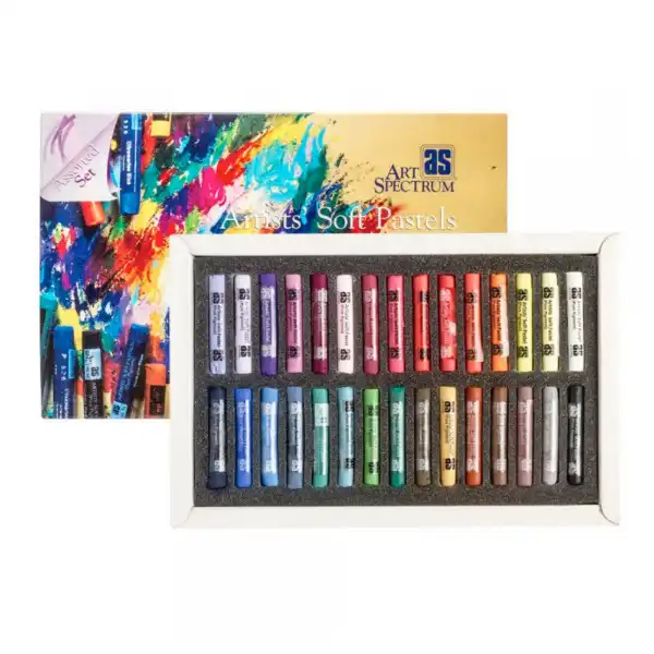 Picture of Art Spectrum Soft Pastel Set 30 Assorted