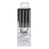 Picture of Copic Hand Lettering Pen Set Black 4pk