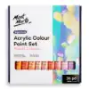 Picture of Mont Marte Acrylic Colour Pastel Paint Set 36pk