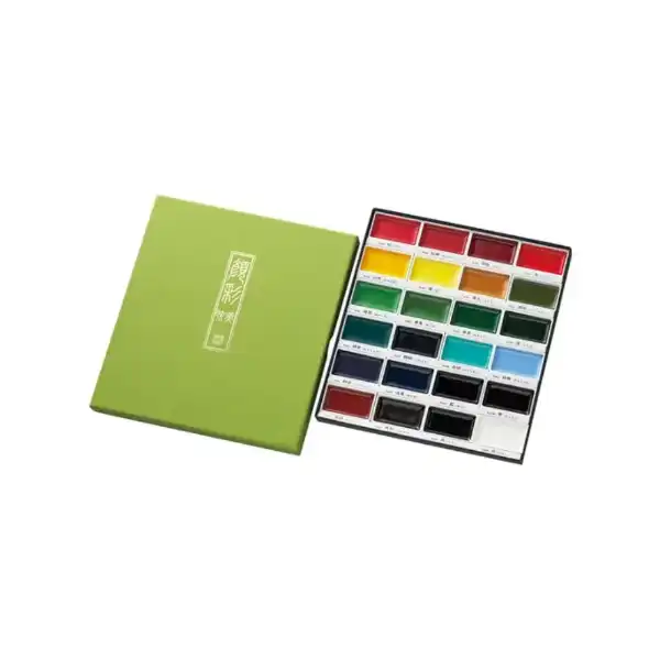 Picture of Kuretake Gansai Tambi Watercolour Palette 24 Set