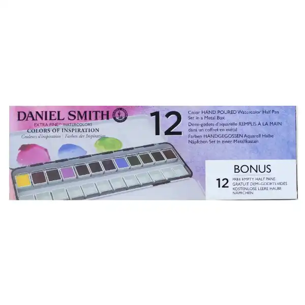 Picture of Daniel Smith Half Pan 12 Tin-  Inspiration Set