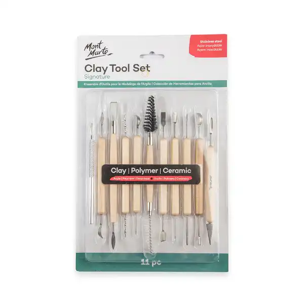 Picture of Mont Marte Clay Tool Set 11pce