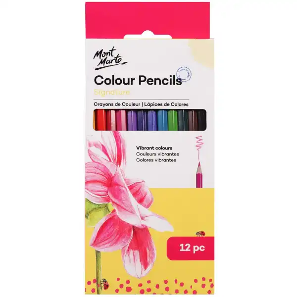 Picture of Mont Marte Signature Colour Pencils 12pc