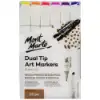 Picture of Mont Marte Dual Tip Alcohol Markers 12pk