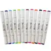 Picture of Mont Marte Dual Tip Alcohol Markers 12pk