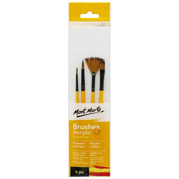 Picture of Mont Marte Signature Brush Set 4Pk