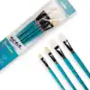 Picture of Mont Marte Gallery Brush Set Oil 4pk