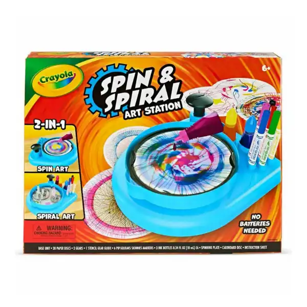 Picture of Crayola Spin & Spiral Art Station 2.0